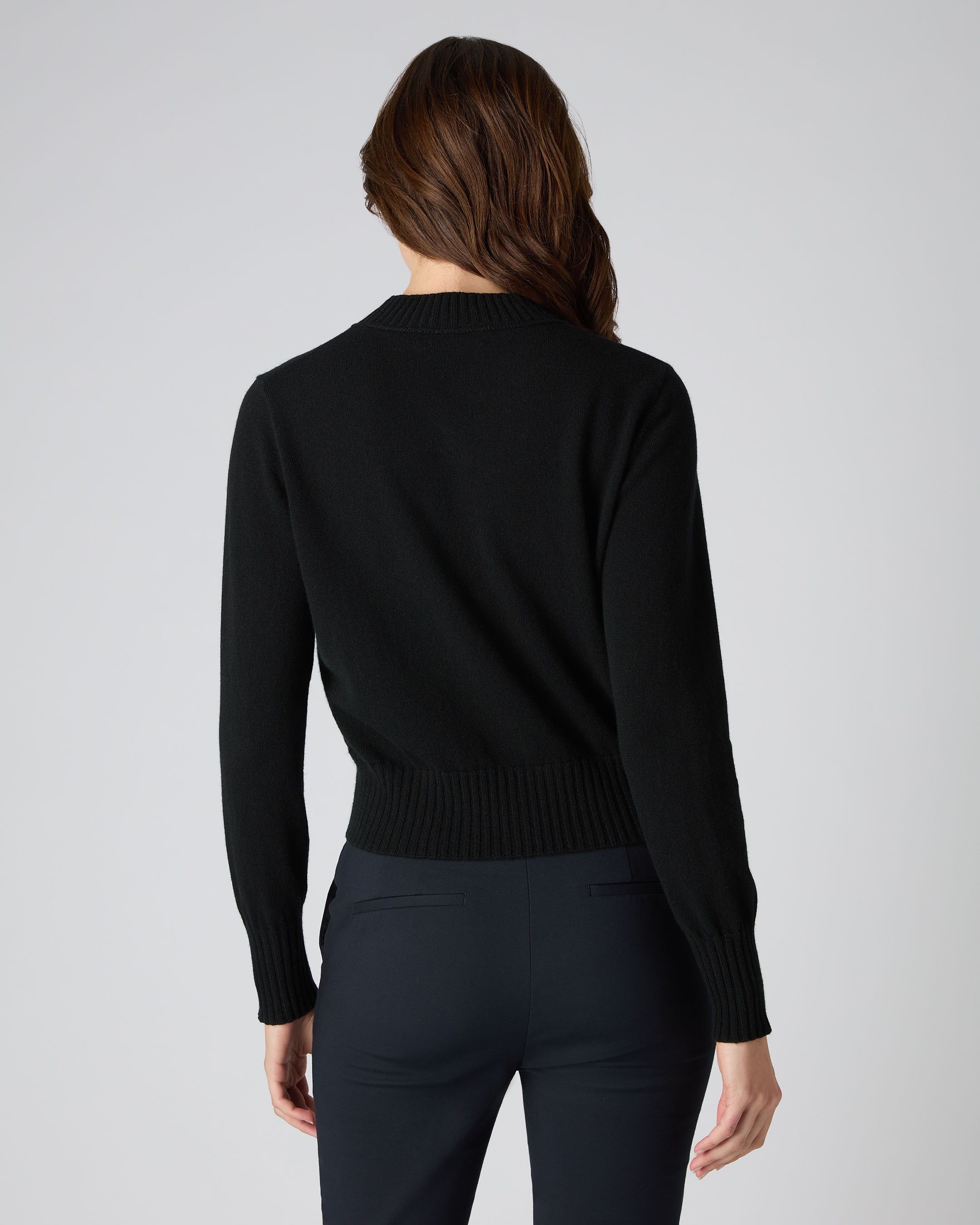 Fitted hot sale cashmere jumper